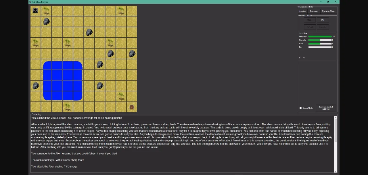 Others Abandoned A Slutty Adventure [v100 Pre Alpha] [Zero Point Entertainment llc] | Free Adult Games