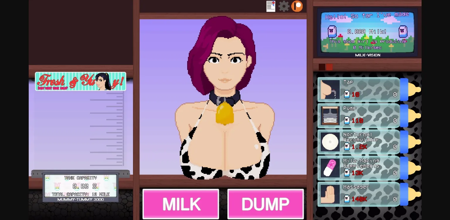 Others Abandoned Cow Clicker [v0.95] [MaybeMee] | Free Adult Games