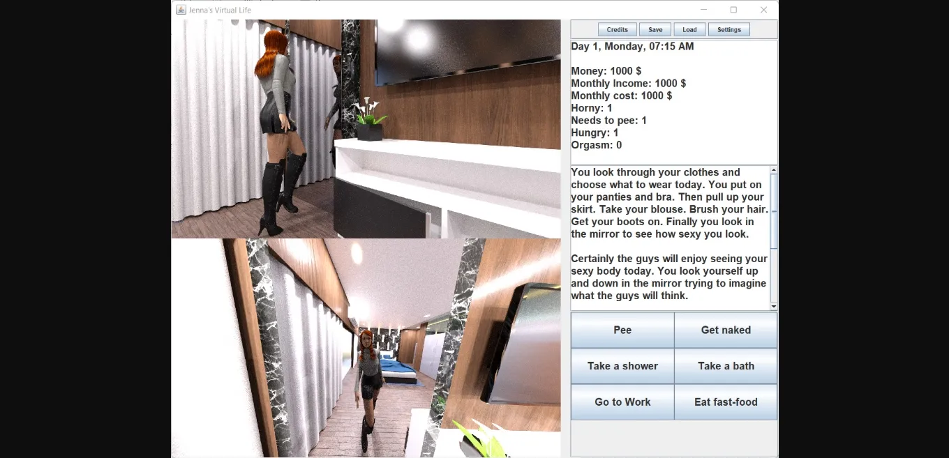Others Abandoned Jenna's Virtual Life [v1.1] [FairyHataka] | Free Adult Games