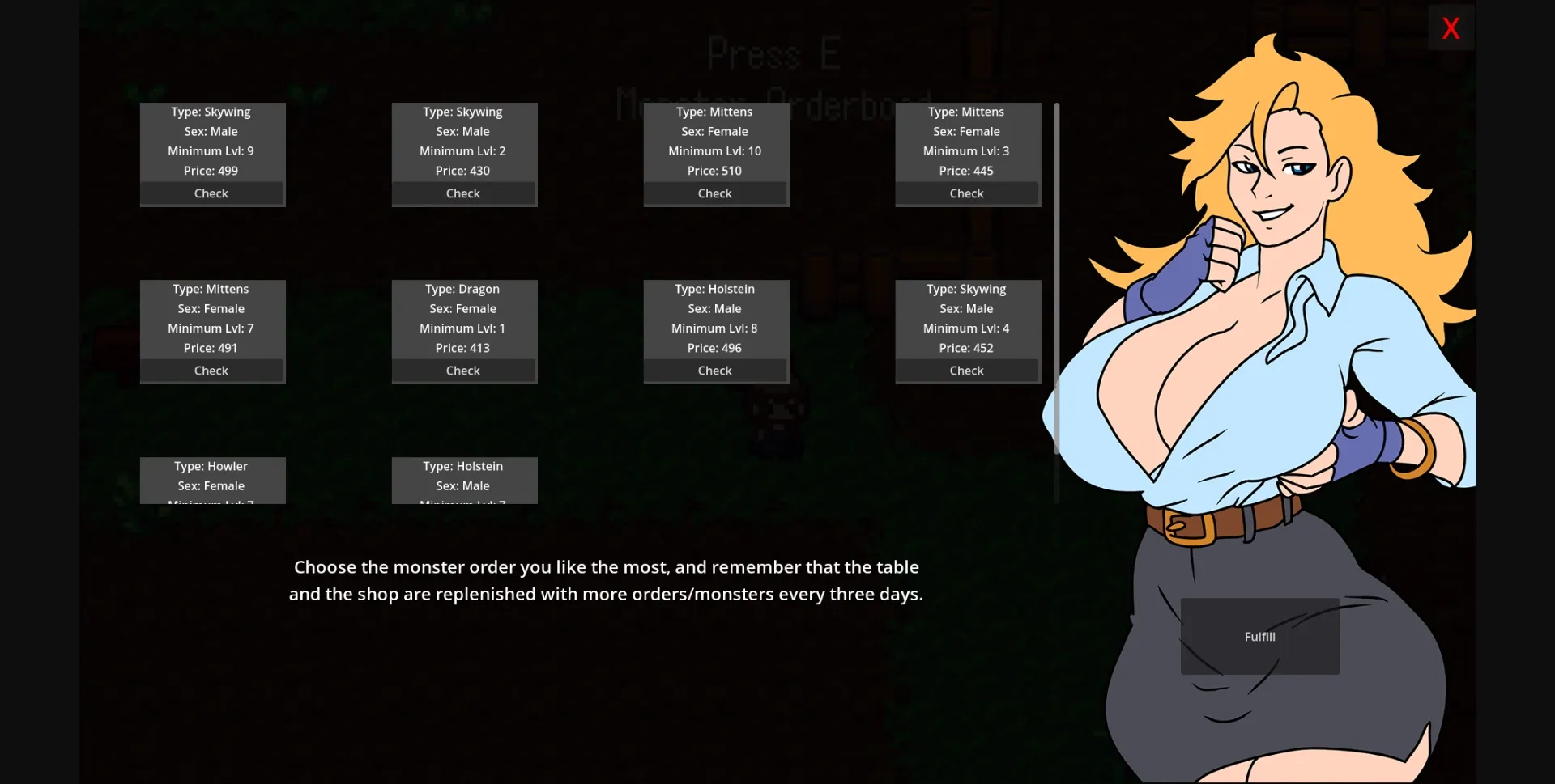 Others Beast Breeder [v0.0.1 Alpha] [GrayCatGames] | Free Adult Games