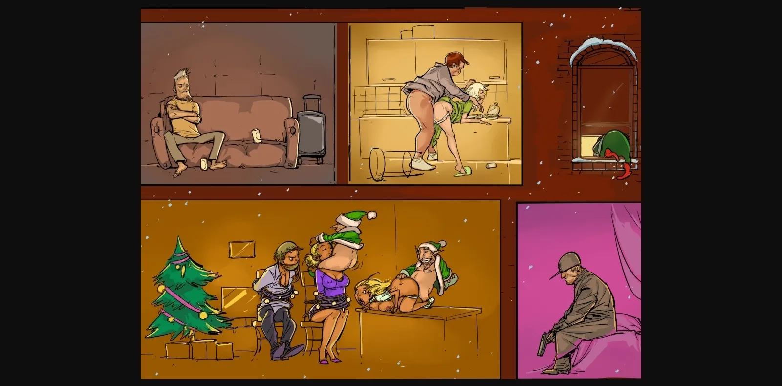 Others Completed Christmas Eve In Metropolis [Ktulhu Solutions] | Free Adult Games