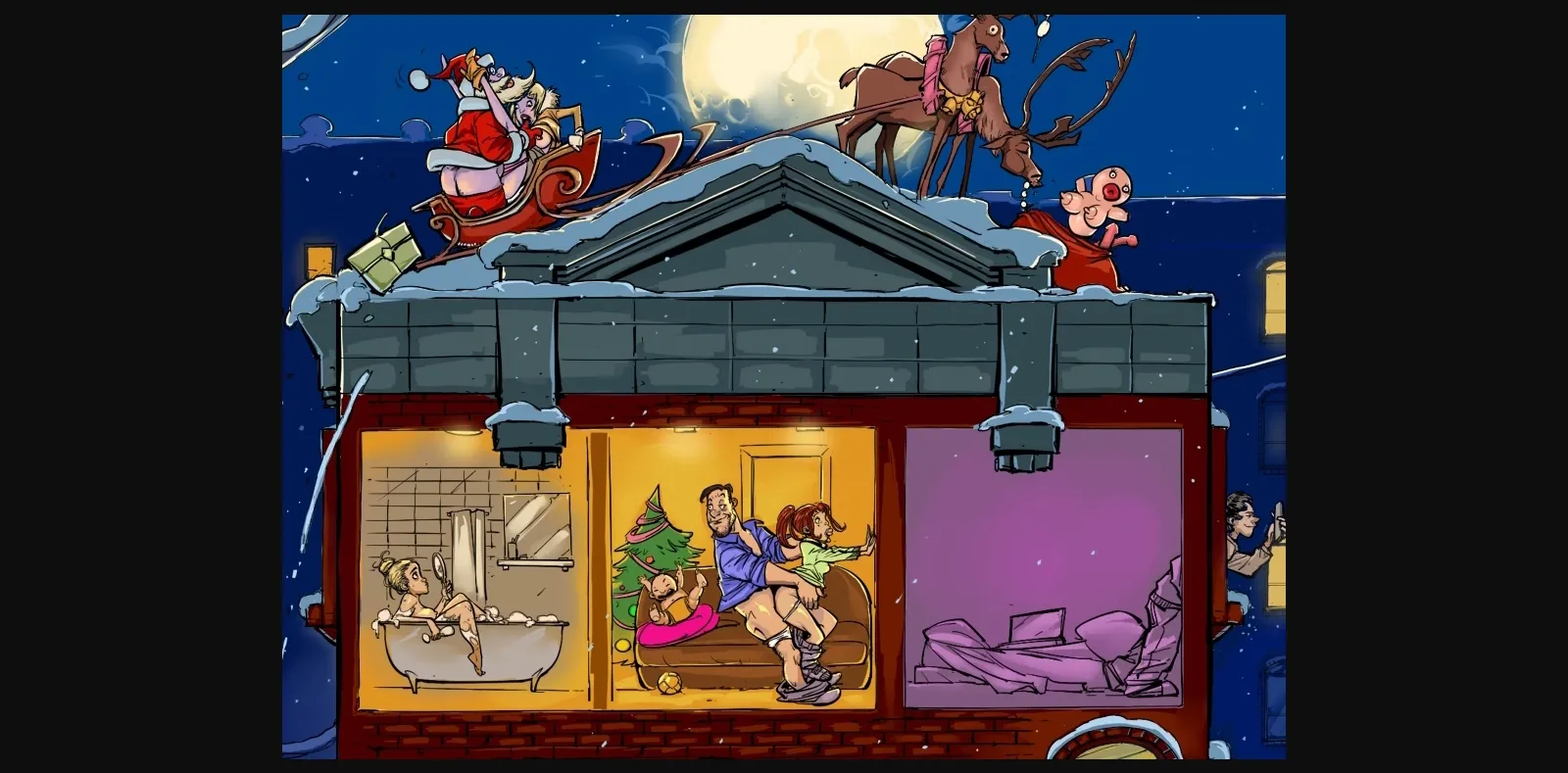 Others Completed Christmas Eve In Metropolis [Ktulhu Solutions] | Free Adult Games