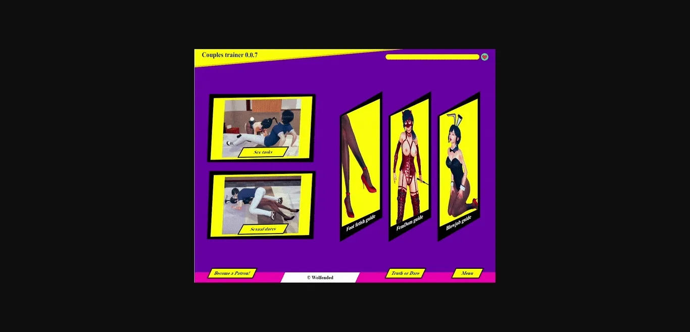 Others Completed Couples Trainer [v0.0.8] [Wolfended] | Free Adult Games