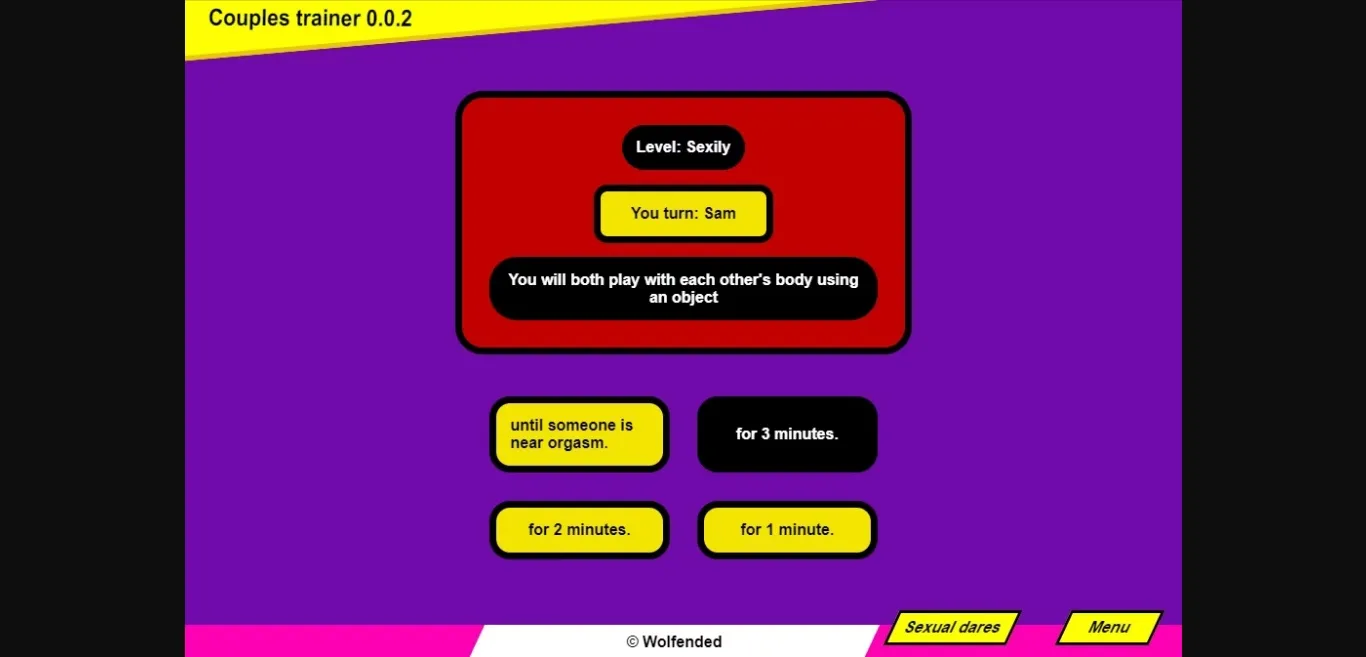 Others Completed Couples Trainer [v0.0.8] [Wolfended] | Free Adult Games