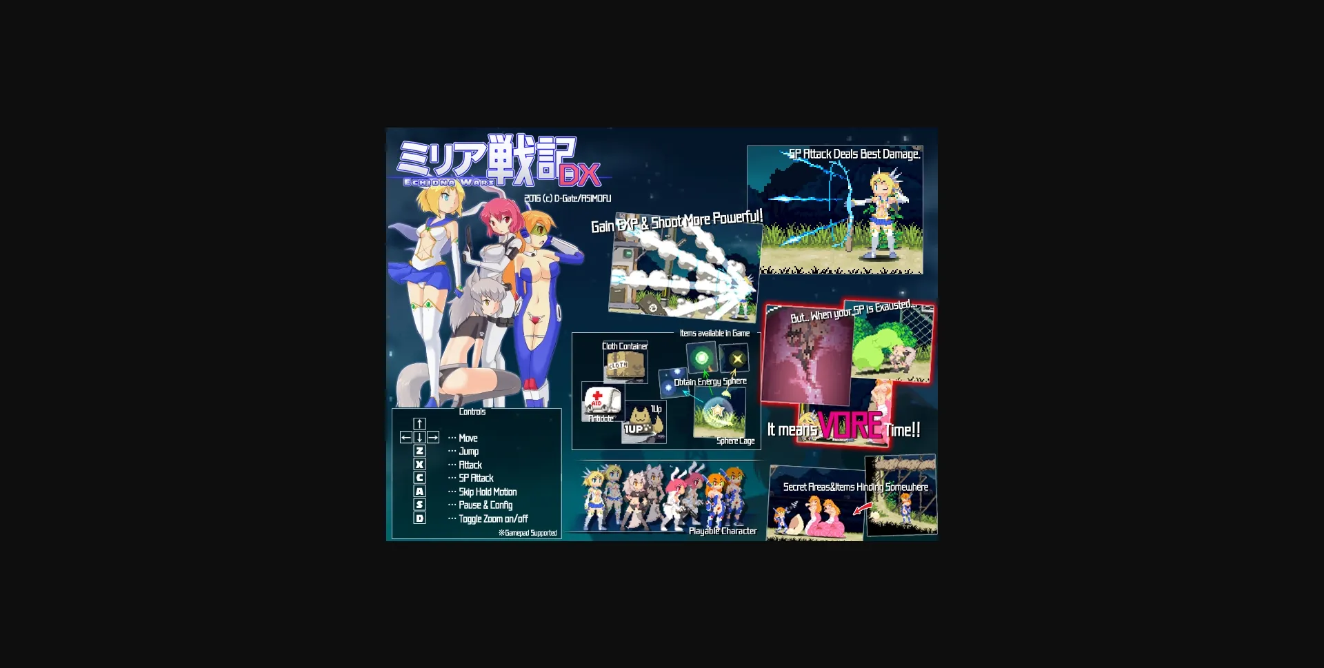 Others Completed Echidna Wars DX [v1.11] [D-Gate] | Free Adult Games