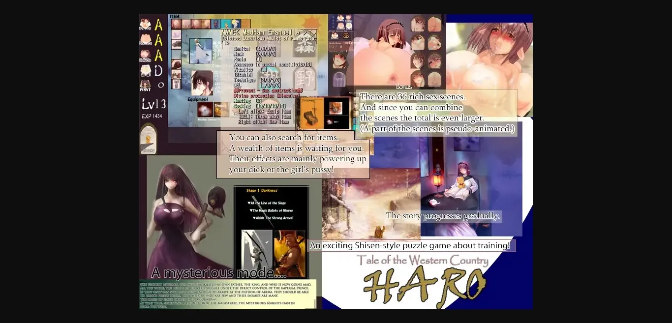 Others Completed HARO  Tale of the Western Country [v1.24] [ponidog] | Free Adult Games