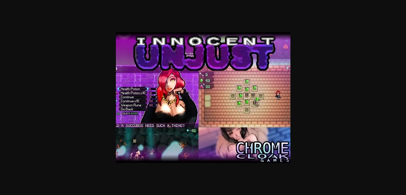 Others Completed Innocent Unjust [Chrome Cloak Games] | Free Adult Games