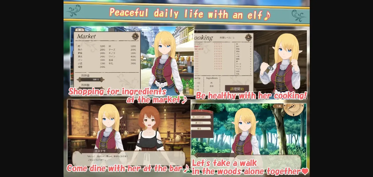 Others Completed Living with an Elf -A Cozy Forest Retreat- [v1.0.6] [Yasaniki] | Free Adult Games