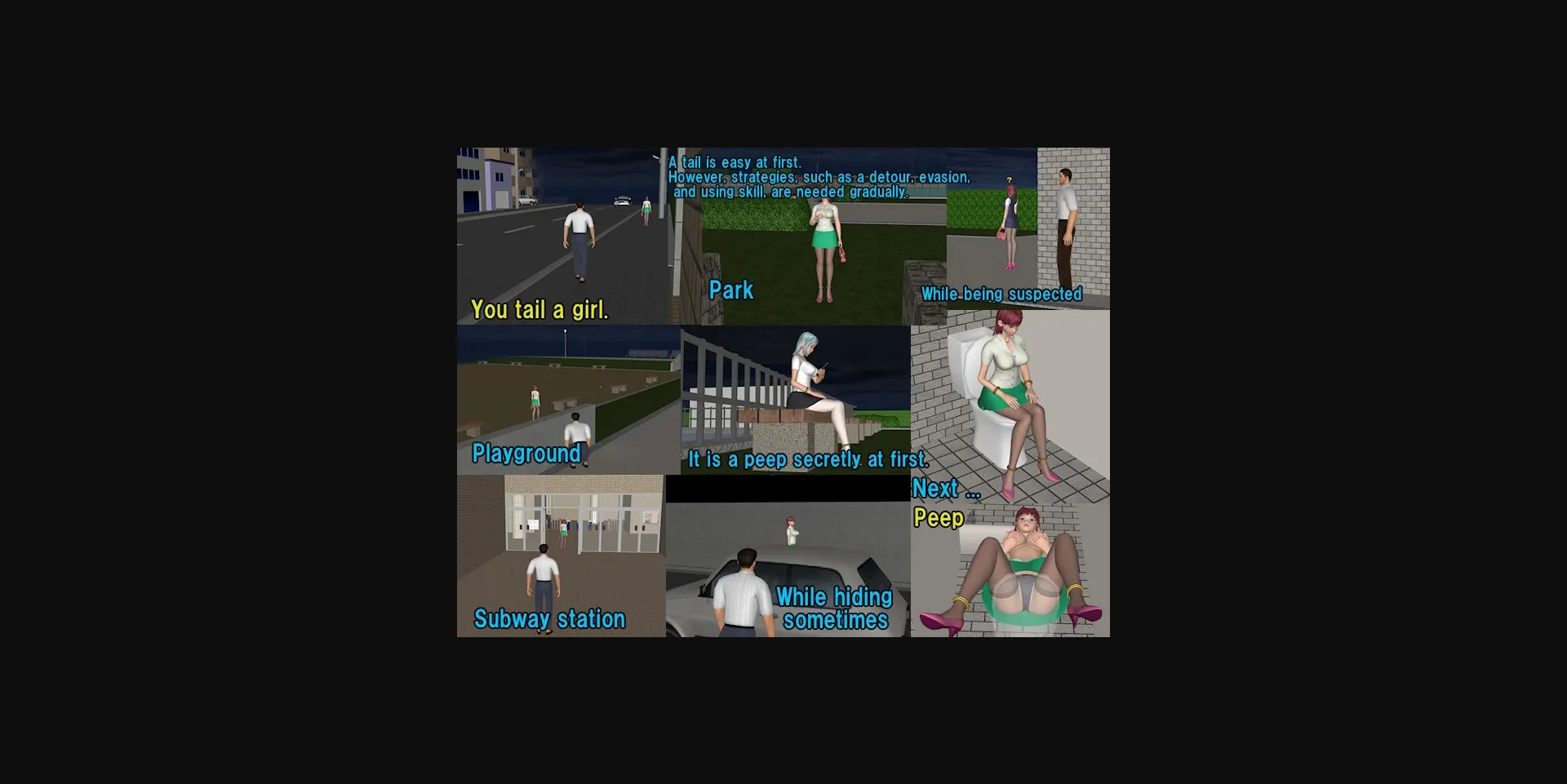 Others Completed Night Town -The girl who walks the way of night alone- [Final] [Sexy3D] | Free Adult Games