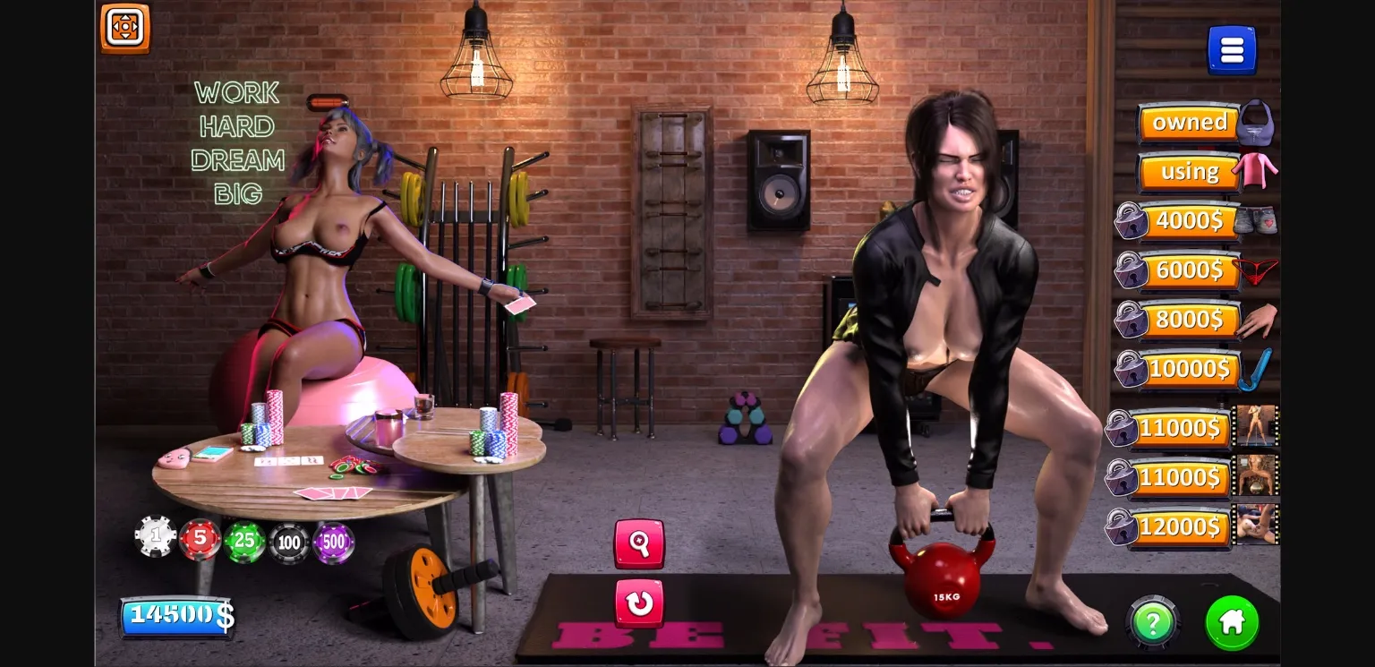 Others Completed Strip Black Jack - Hot Gym [Final] [Thorsten P.] | Free Adult Games