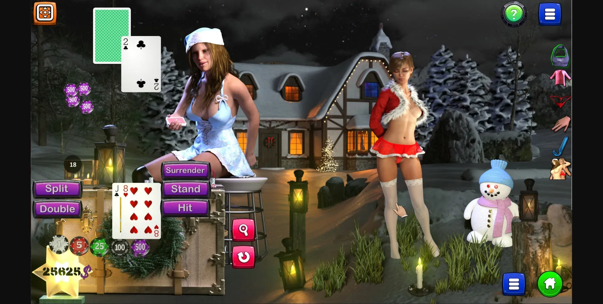 Others Completed Strip Black Jack - Santa Babe [Final] [CritoGames] | Free Adult Games