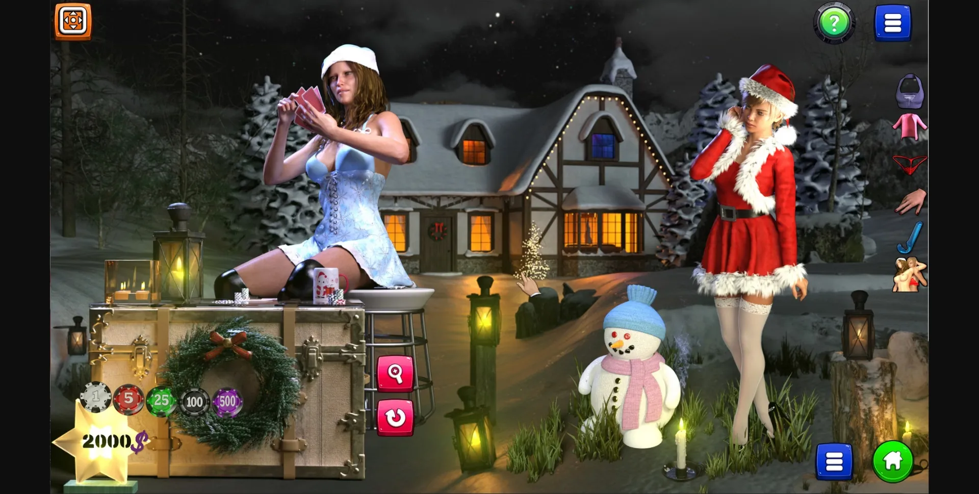 Others Completed Strip Black Jack - Santa Babe [Final] [CritoGames] | Free Adult Games