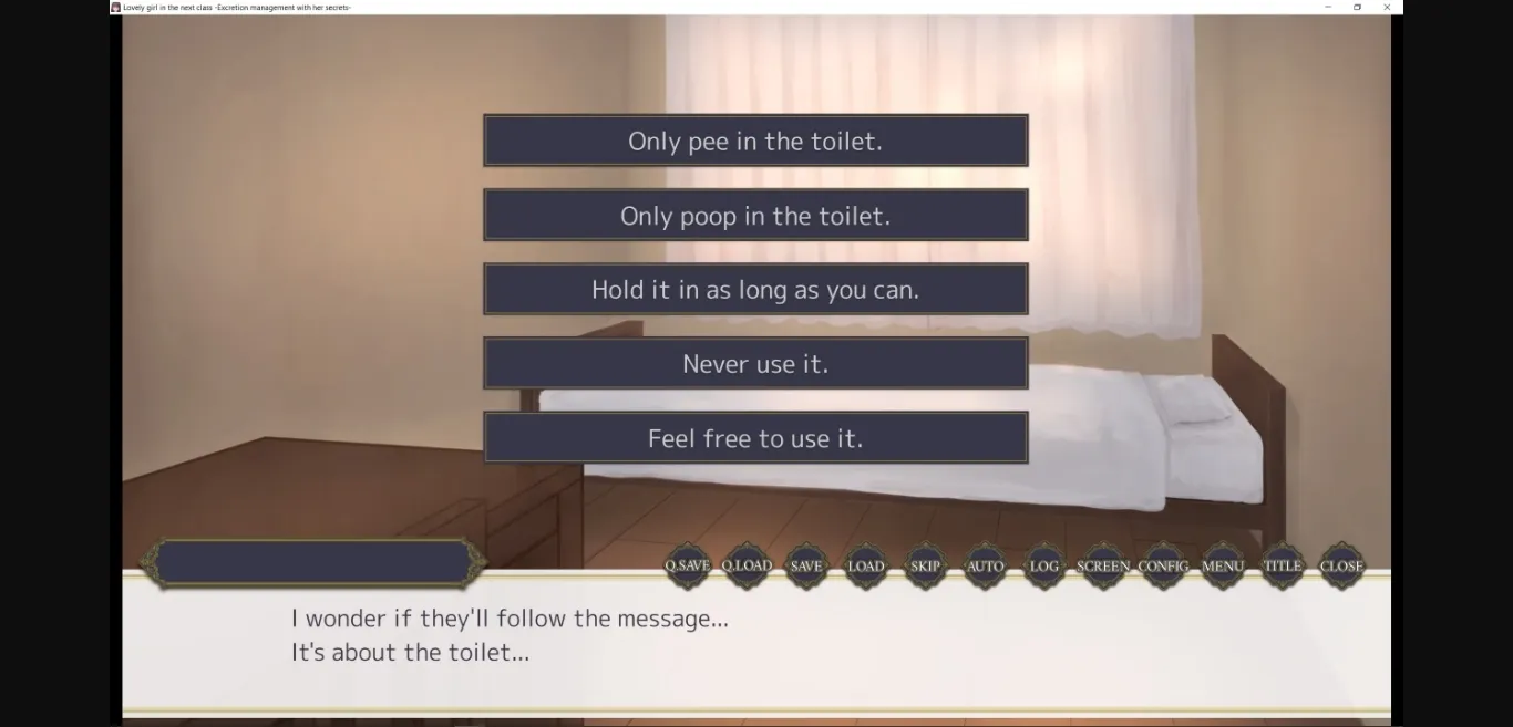 Others Completed The cute girl in the next class - Find out her secrets and learn about her naughty habits and excretion management [v1.1] [Welans18] | Free Adult Games