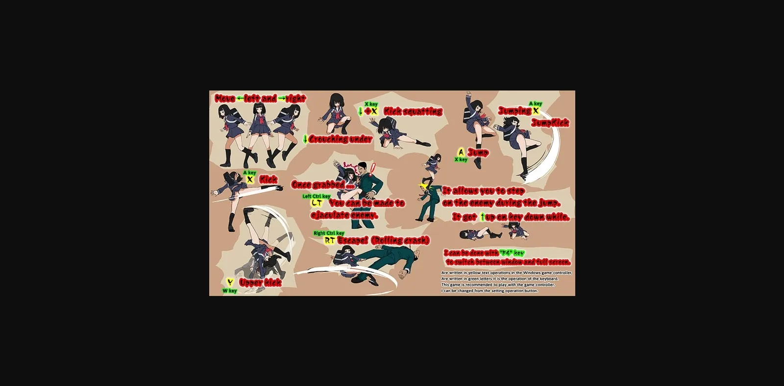 Others Completed Undercover Girl  The Nopan JK Sting [pinkgold] | Free Adult Games