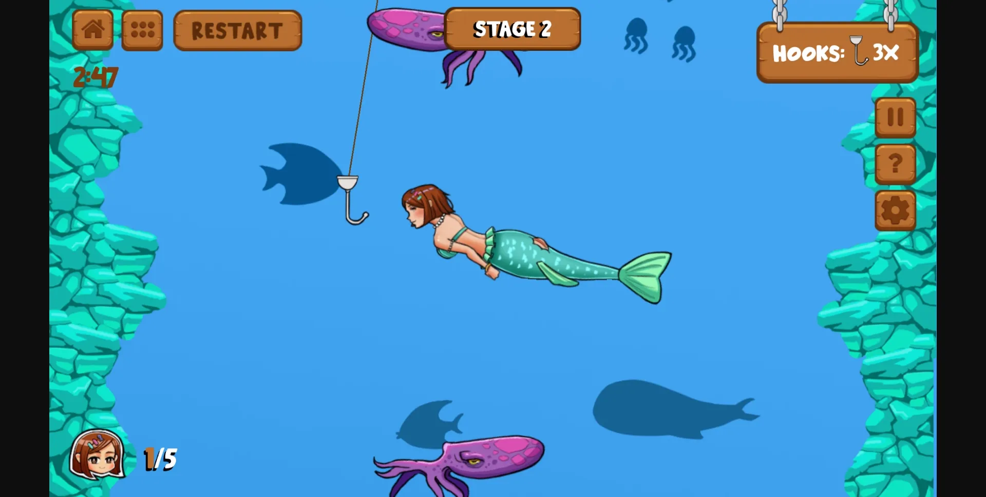 Others Mermaid Fishing [Demo] [Medusa Skies Studios] | Free Adult Games