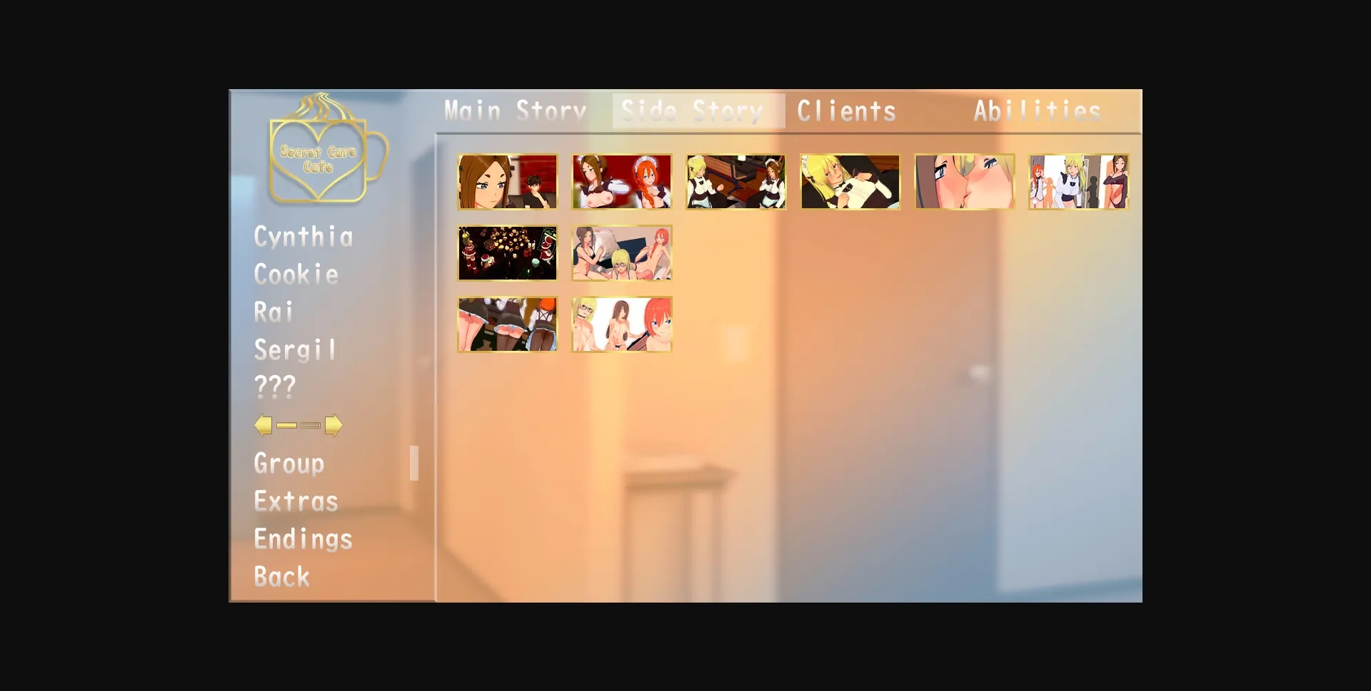 Others Secret Care Cafe [v0.8.49.1 Public] [Rare Alex] | Free Adult Games