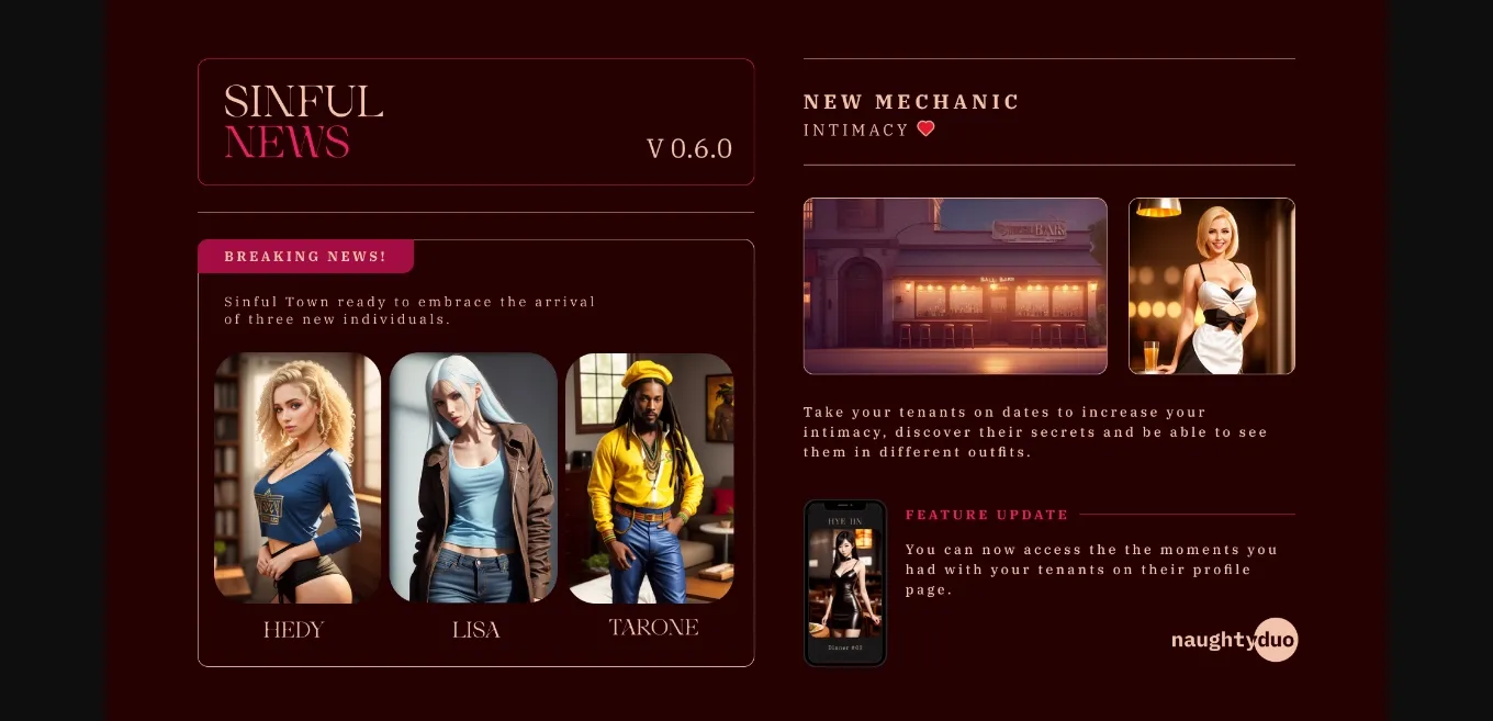Others Sinful Spaces [v0.8.3.2] [Naughty Duo] | Free Adult Games