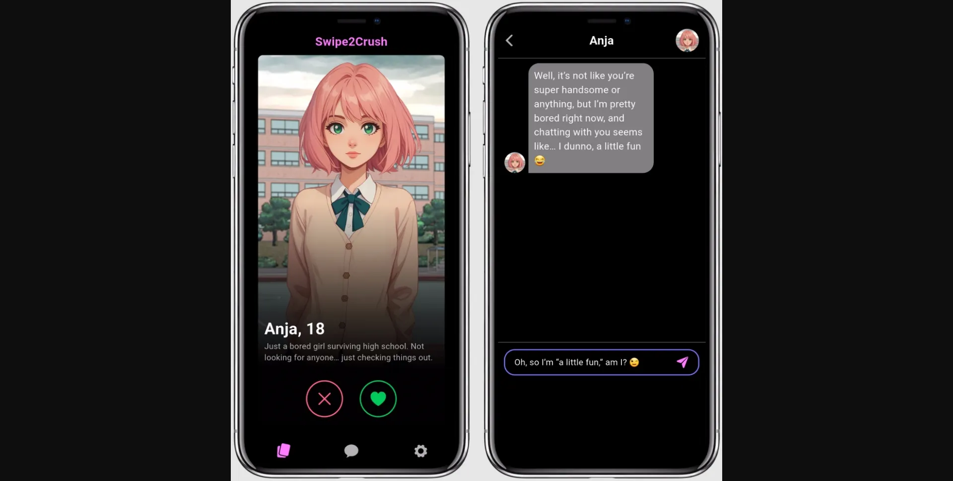 Others Swipe2Crush [v0.0.5] [Narrative Nomads] | Free Adult Games