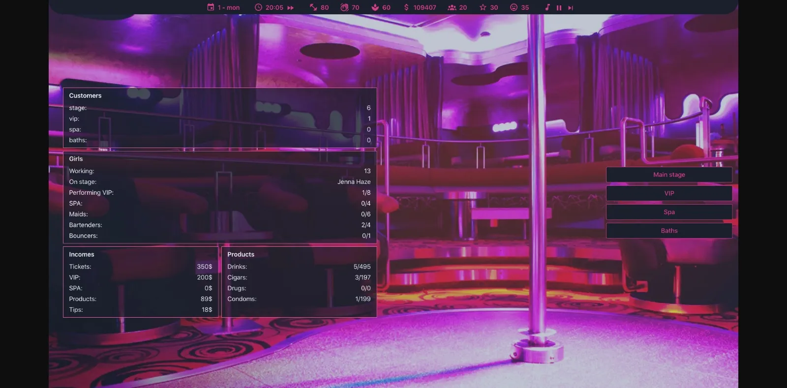 Others The Ultimate Stripper Club [v1.0.4] [everglow] | Free Adult Games