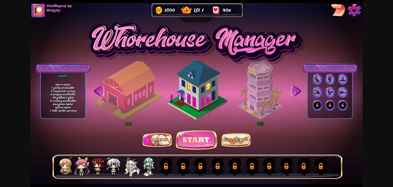 Others Whorehouse Manager [v0.8.0] [Redsky] | Free Adult Games
