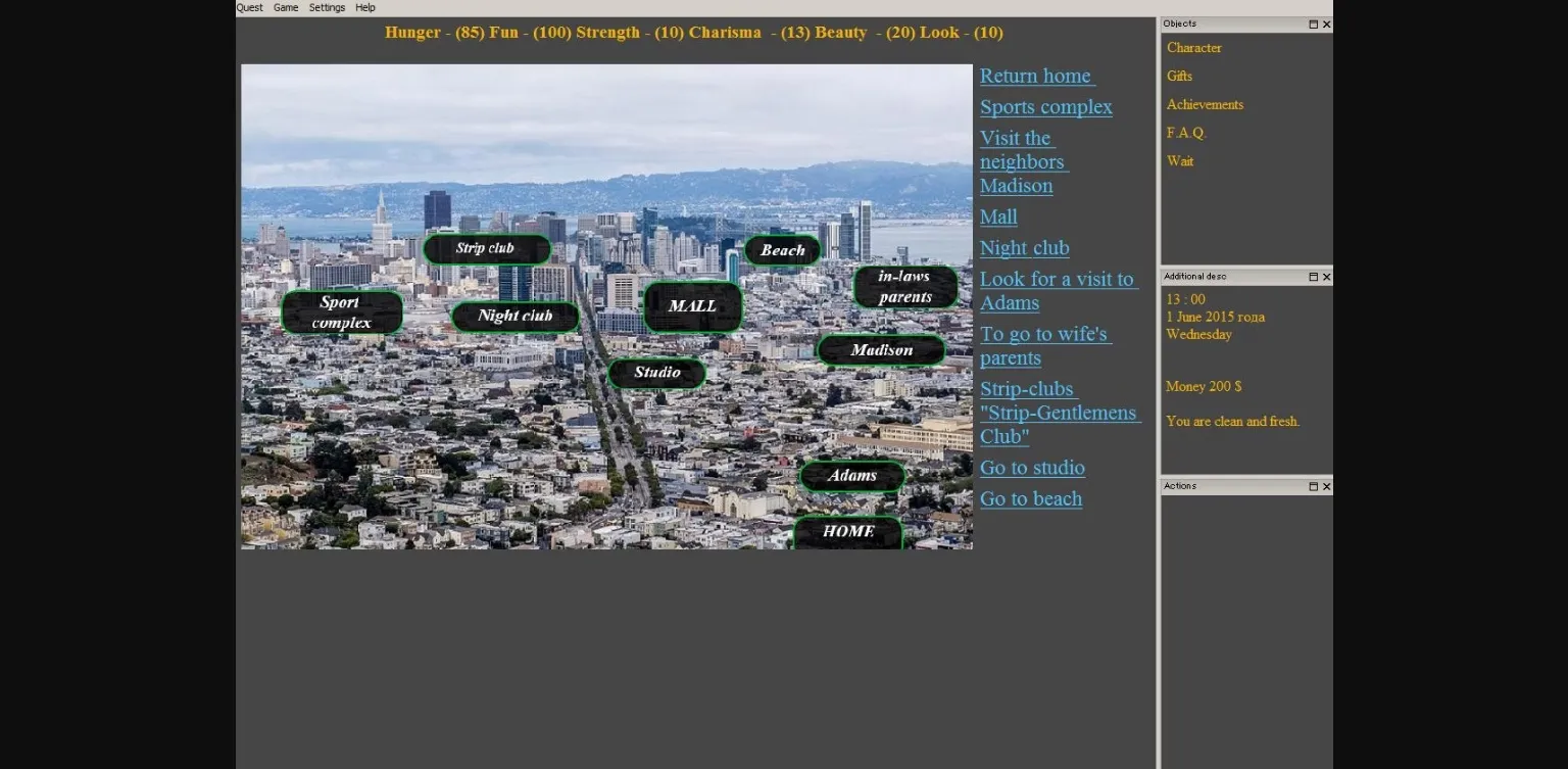 QSP Abandoned Family Life [v1.9] [Perestrelo] | Free Adult Games
