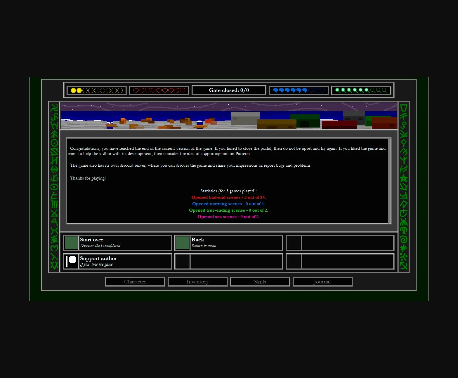 QSP Abandoned LustWorld Horror [v0.0.1] [CrunchGameStudio] | Free Adult Games