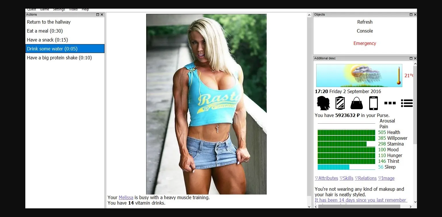 QSP Abandoned Muscle Life [Beta 1] [Thormax] | Free Adult Games