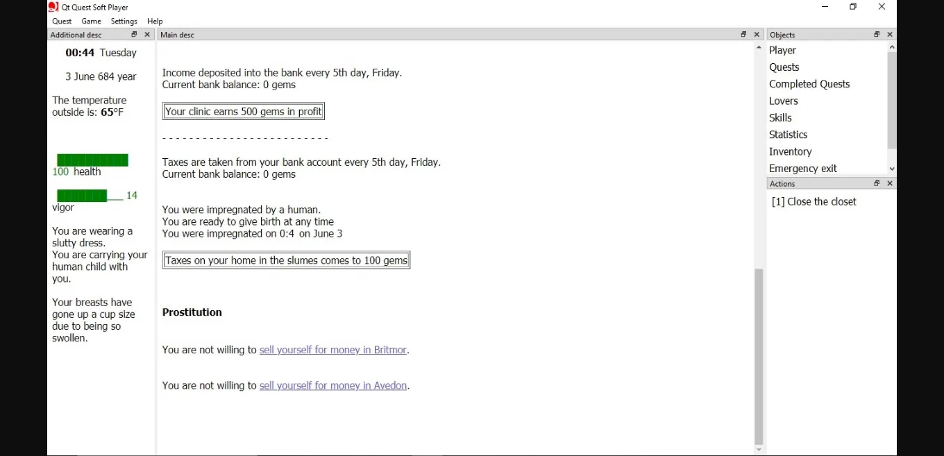 QSP HTML Vicindio [v1.99.40] [Solid Snekk] | Free Adult Games