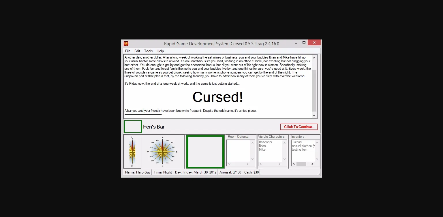 RAGS Abandoned Cursed [v0.5.3.2] [Anonymousmangames] | Free Adult Games