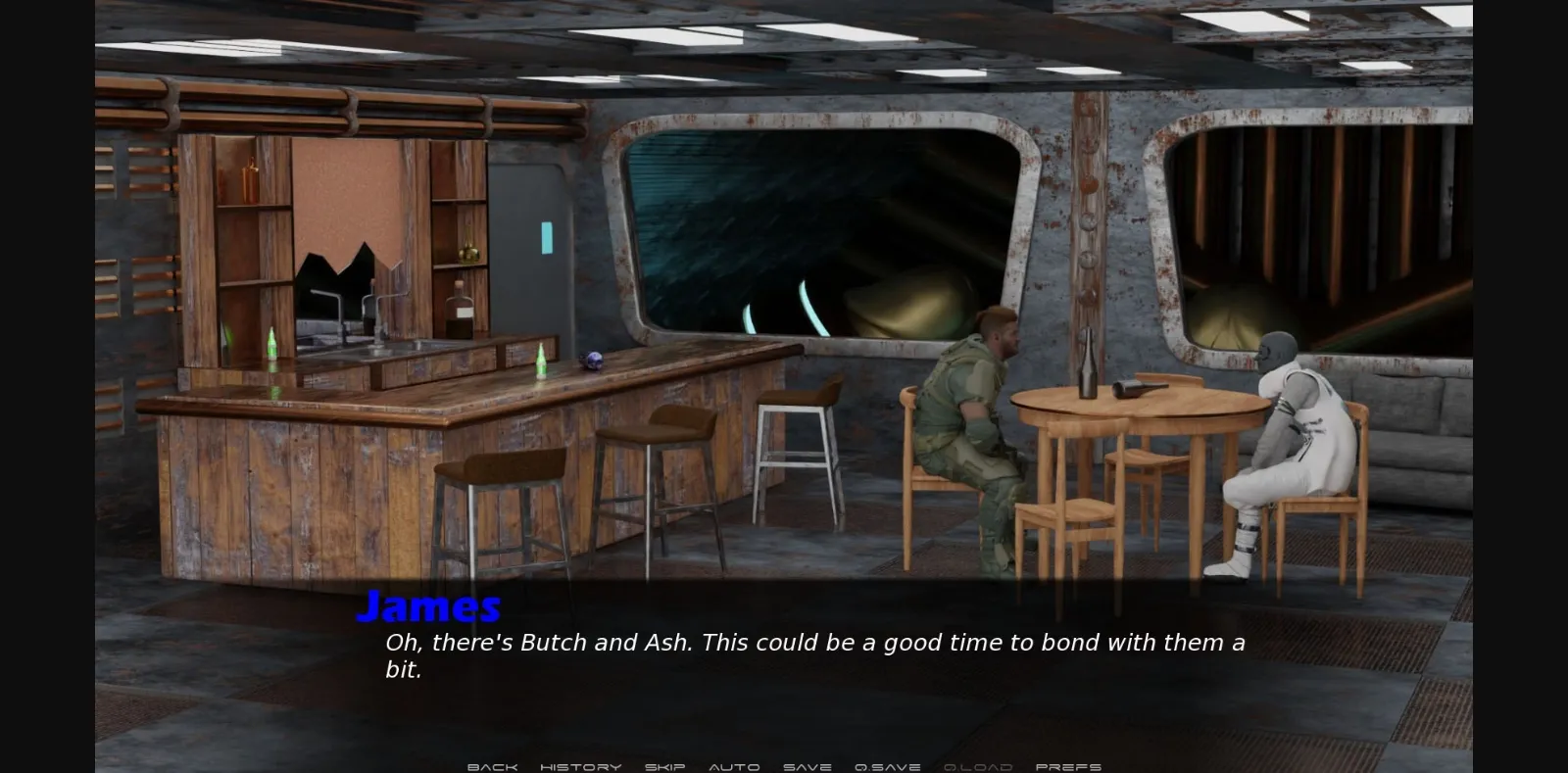 Ren'Py 2069  A Space Sextasy [v0.5-0] [HudHugger Studios] | Free Adult Games