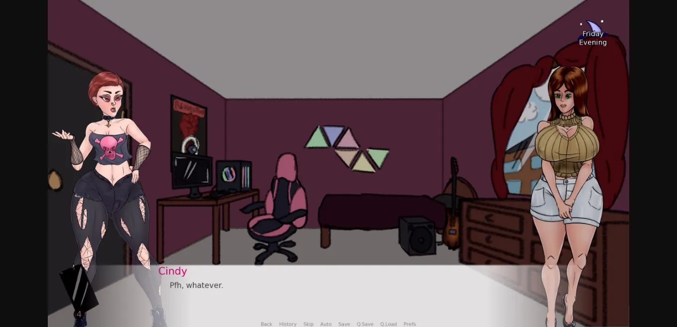 Ren'Py A Very Full House [v0.34.3] [MetaMira] | Free Adult Games