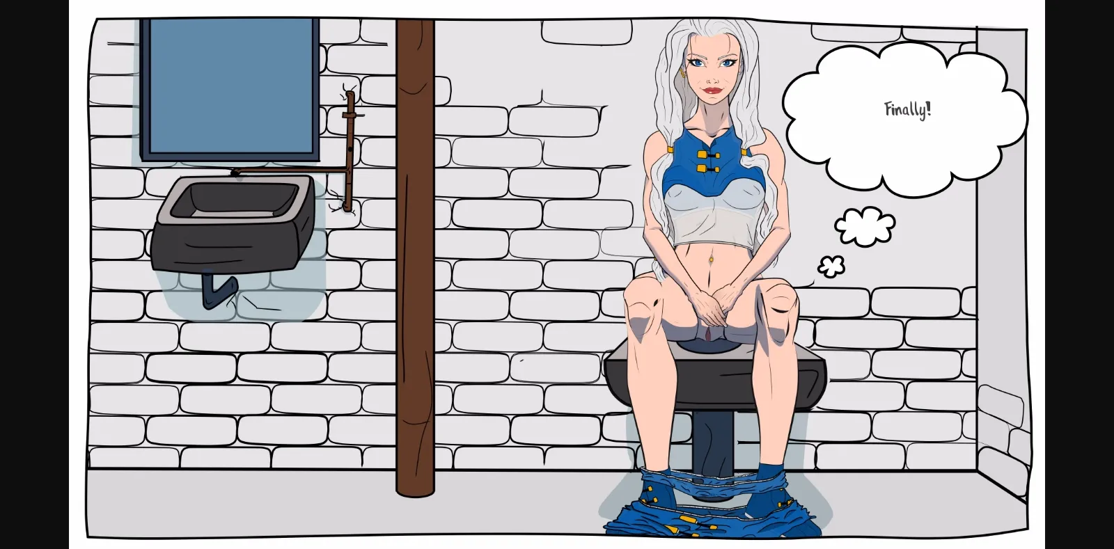 Ren'Py Abandoned Allie's Quantum Adventure [v0.020 Beta] [Bot in Blue] | Free Adult Games