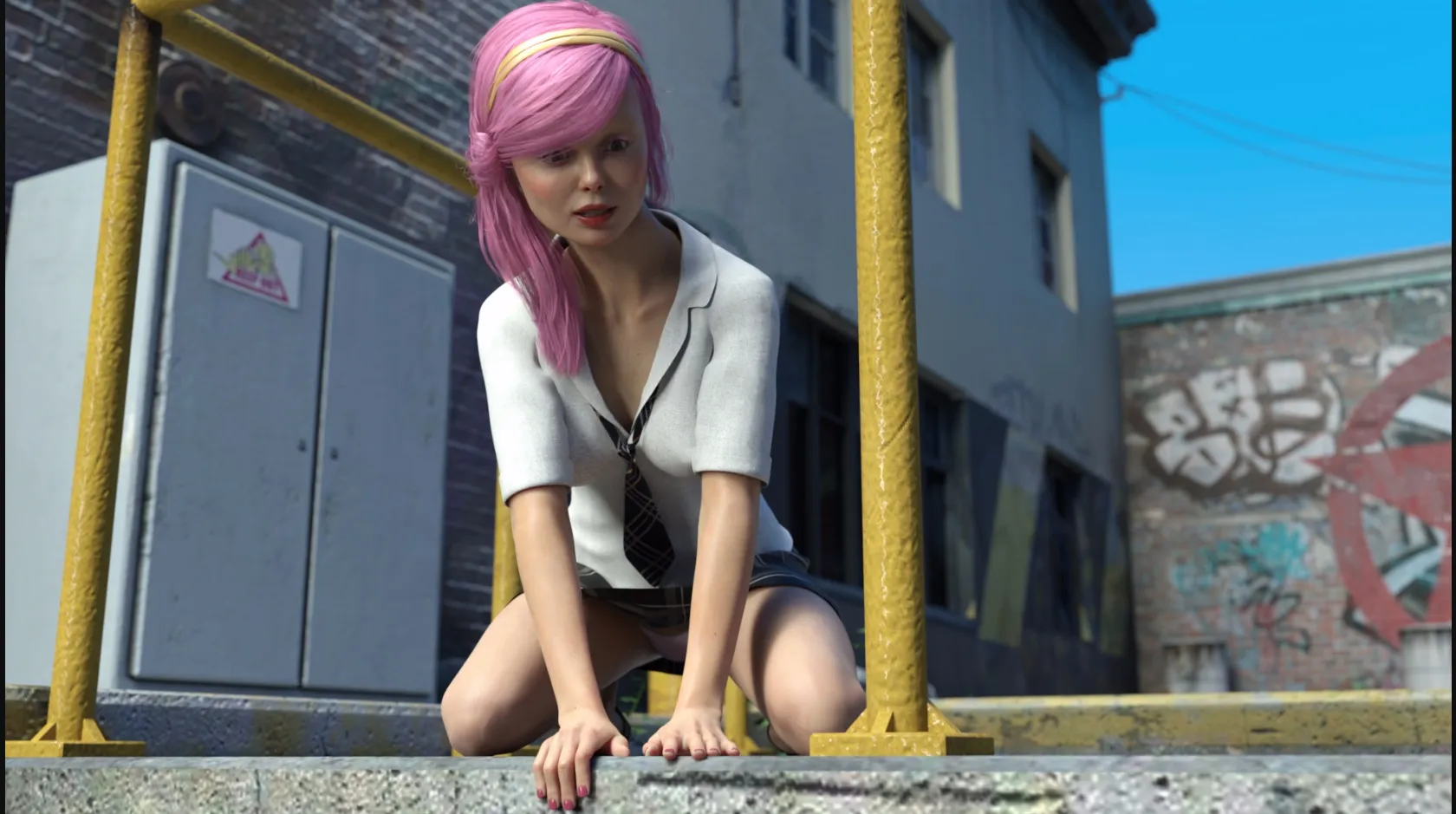 Ren'Py Abandoned Alms Hotel [v0.1.1 Xmas Special] [Blaskure] | Free Adult Games