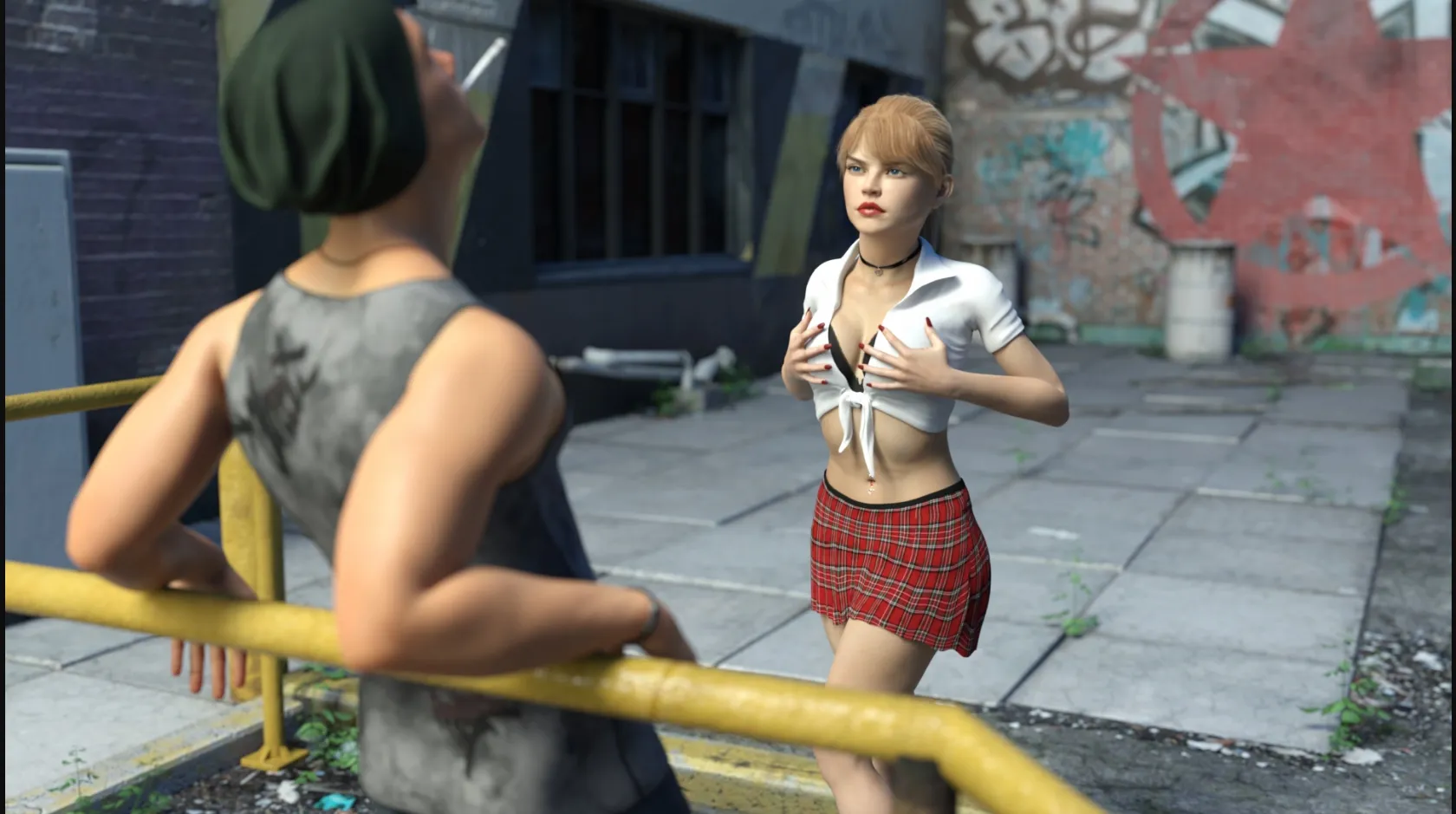 Ren'Py Abandoned Alms Hotel [v0.1.1 Xmas Special] [Blaskure] | Free Adult Games