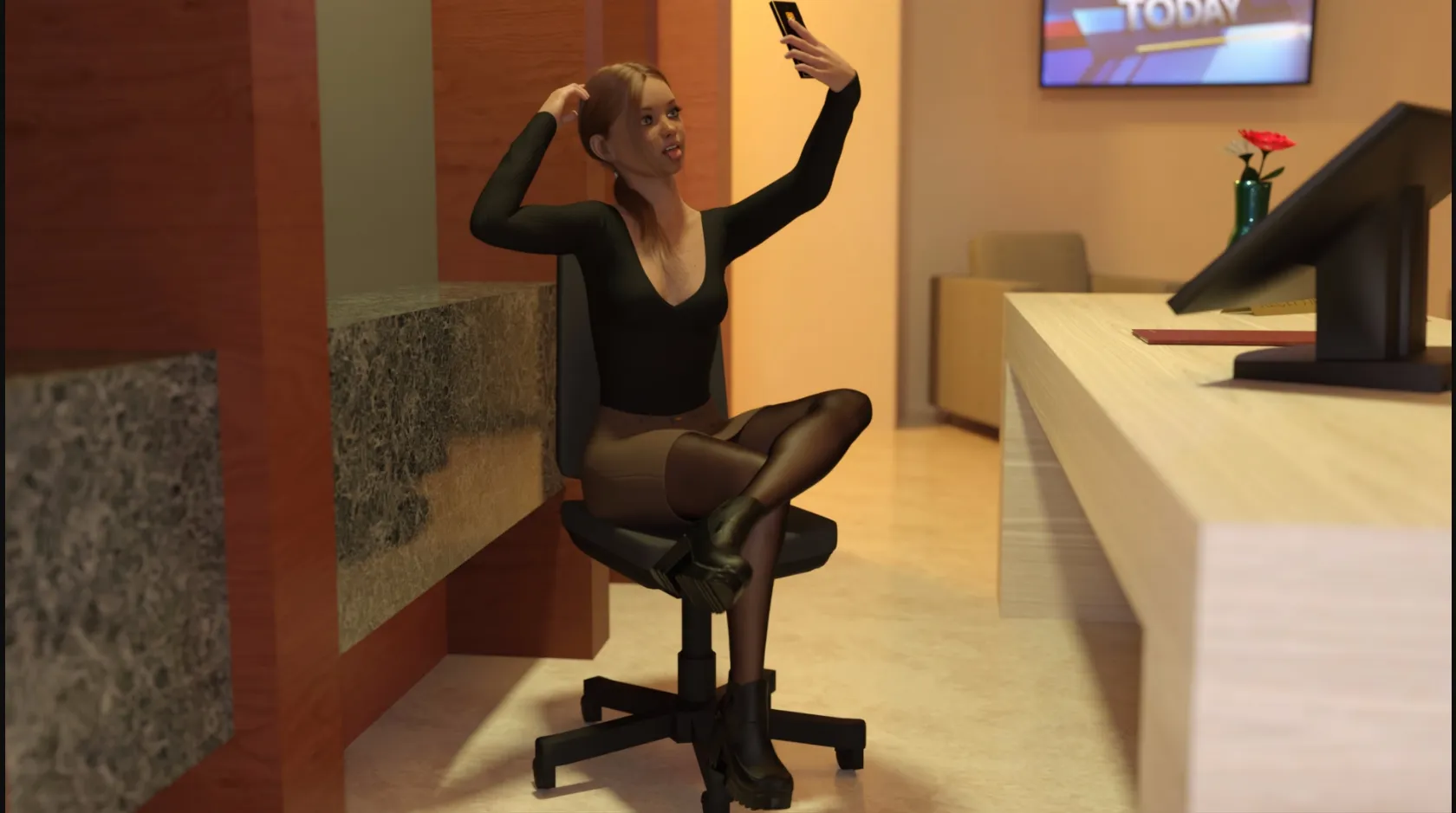 Ren'Py Abandoned Alms Hotel [v0.1.1 Xmas Special] [Blaskure] | Free Adult Games