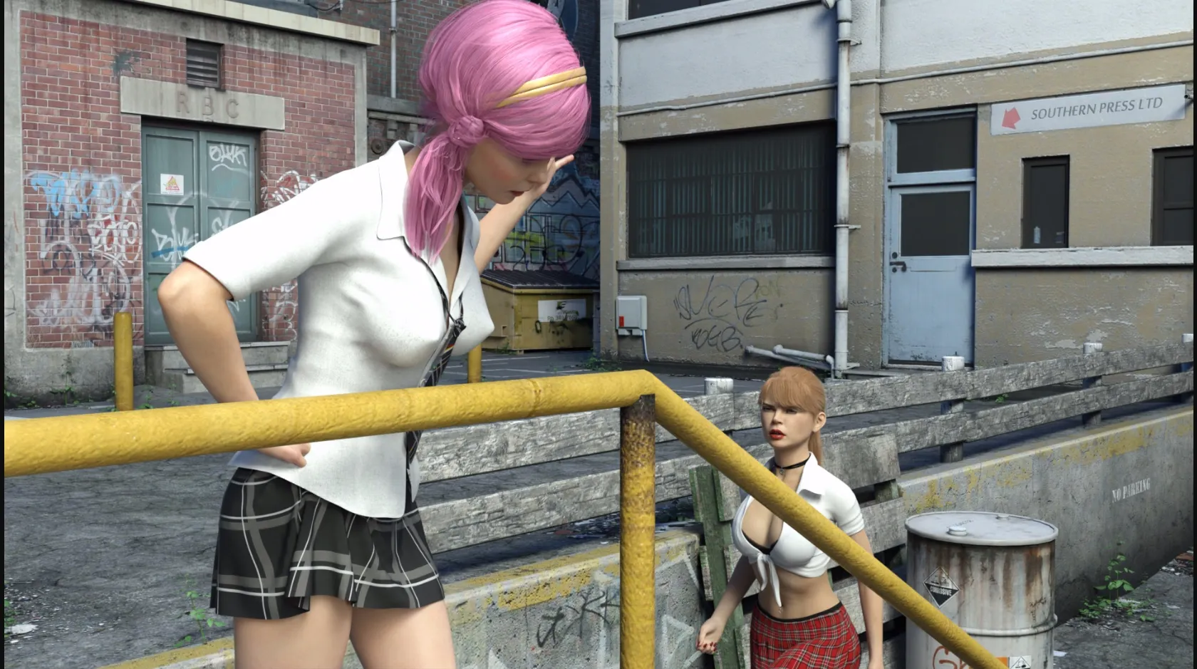 Ren'Py Abandoned Alms Hotel [v0.1.1 Xmas Special] [Blaskure] | Free Adult Games