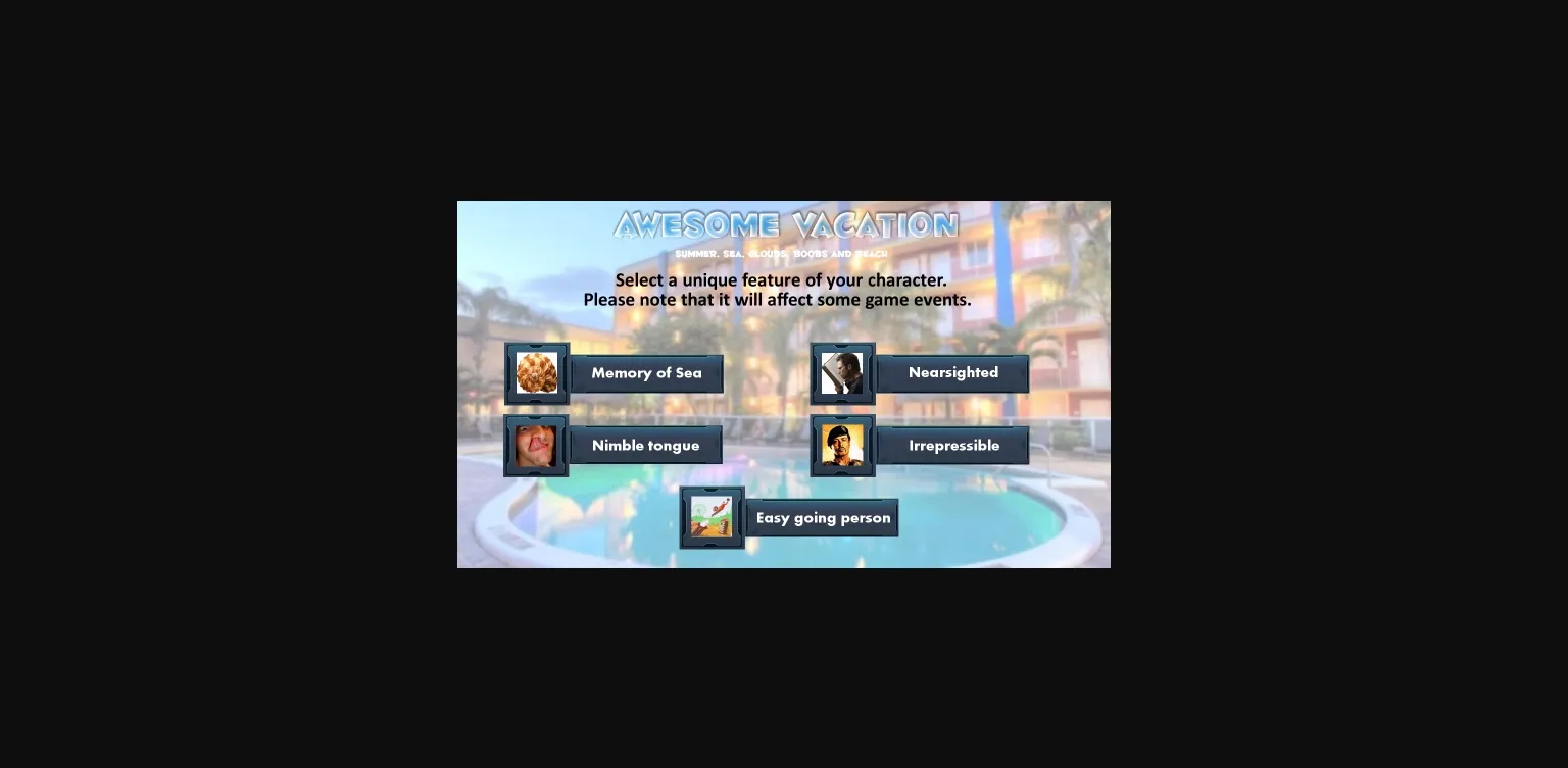 Ren'Py Abandoned Awesome Vacation [v0.5.5] [Asario Tooro] | Free Adult Games