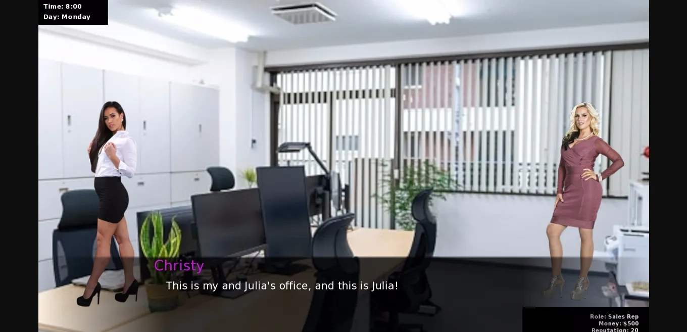 Ren'Py Abandoned Become Boss [v0.1 Demo] [Meek Games] | Free Adult Games