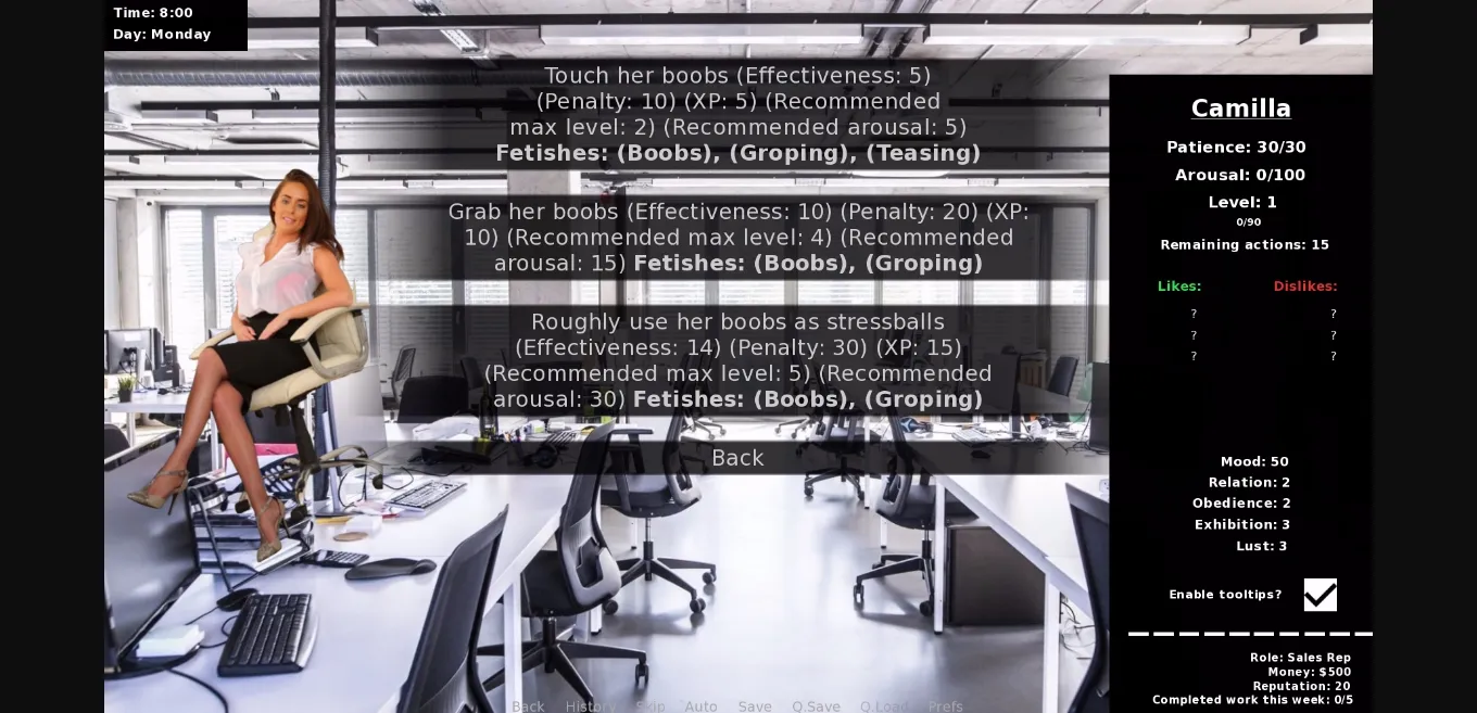 Ren'Py Abandoned Become Boss [v0.1 Demo] [Meek Games] | Free Adult Games