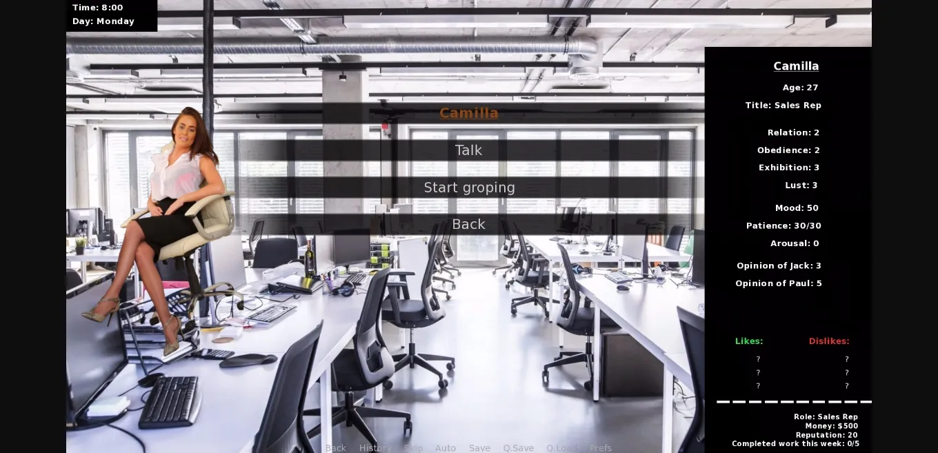 Ren'Py Abandoned Become Boss [v0.1 Demo] [Meek Games] | Free Adult Games