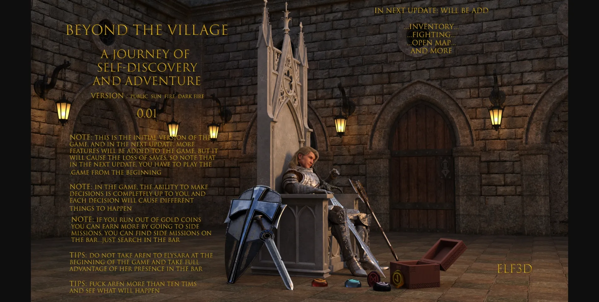 Ren'Py Abandoned Beyond The Village [v0.1] [Elf3d] | Free Adult Games