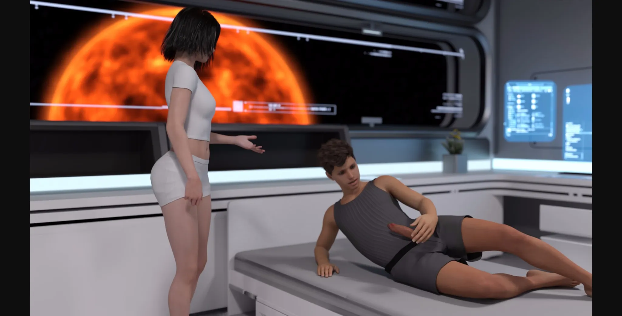 Ren'Py Abandoned Big Brother in Space [v0.10.0] [Lewd Fiction Games] | Free Adult Games