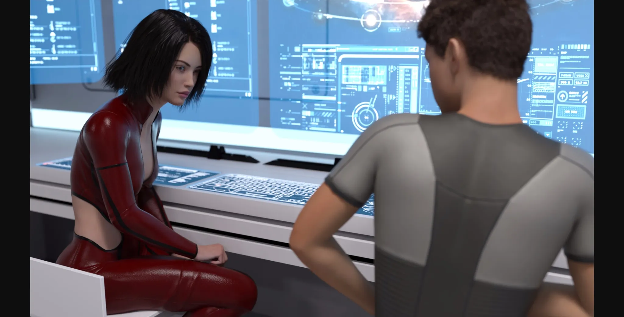 Ren'Py Abandoned Big Brother in Space [v0.10.0] [Lewd Fiction Games] | Free Adult Games