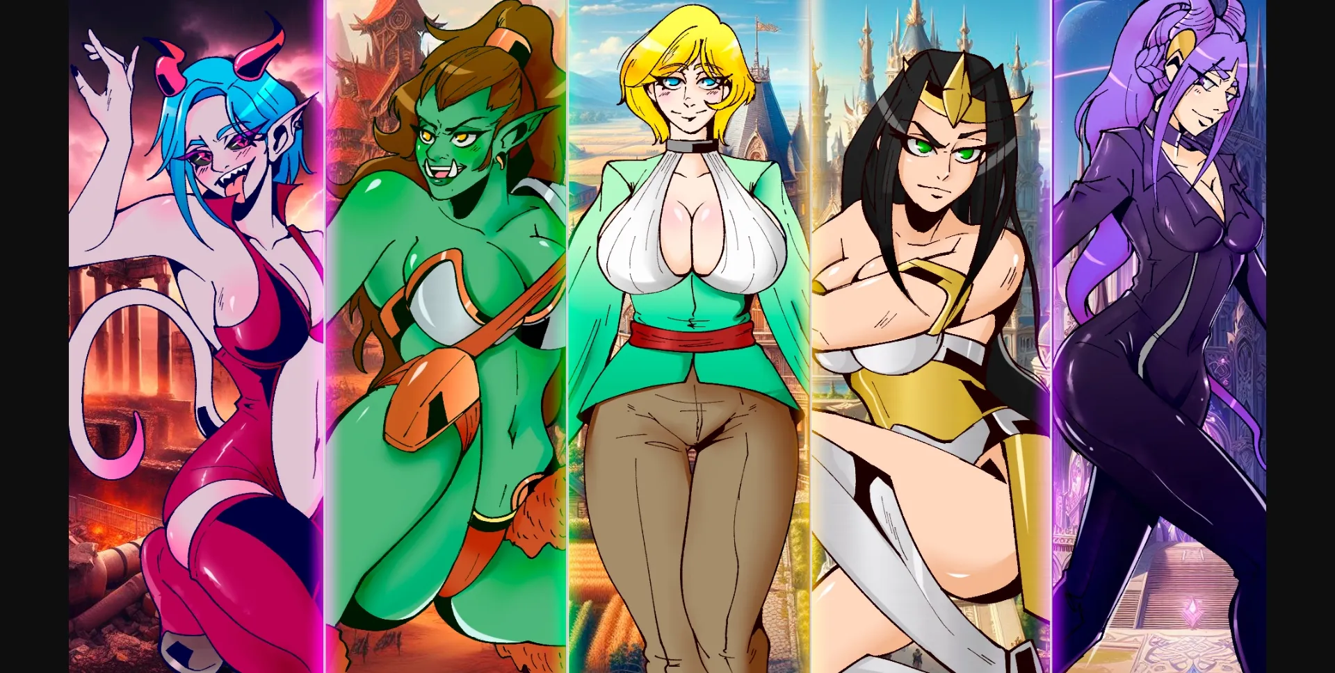 Ren'Py Abandoned Conquering Queens [v0.1] [A-Moral Games] | Free Adult Games