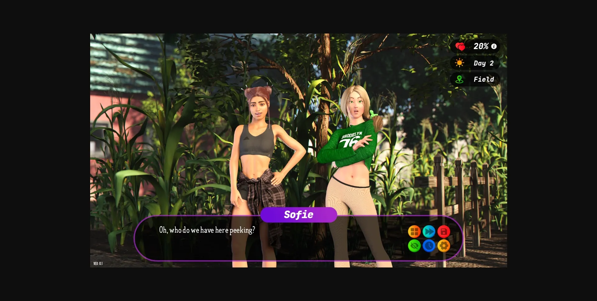 Ren'Py Abandoned Contact  Karin's Story [v0.1] [ezh] | Free Adult Games