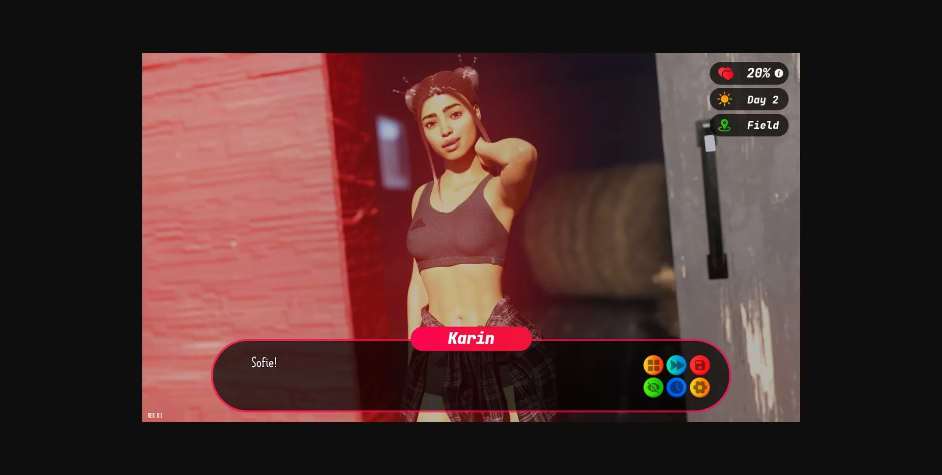 Ren'Py Abandoned Contact  Karin's Story [v0.1] [ezh] | Free Adult Games