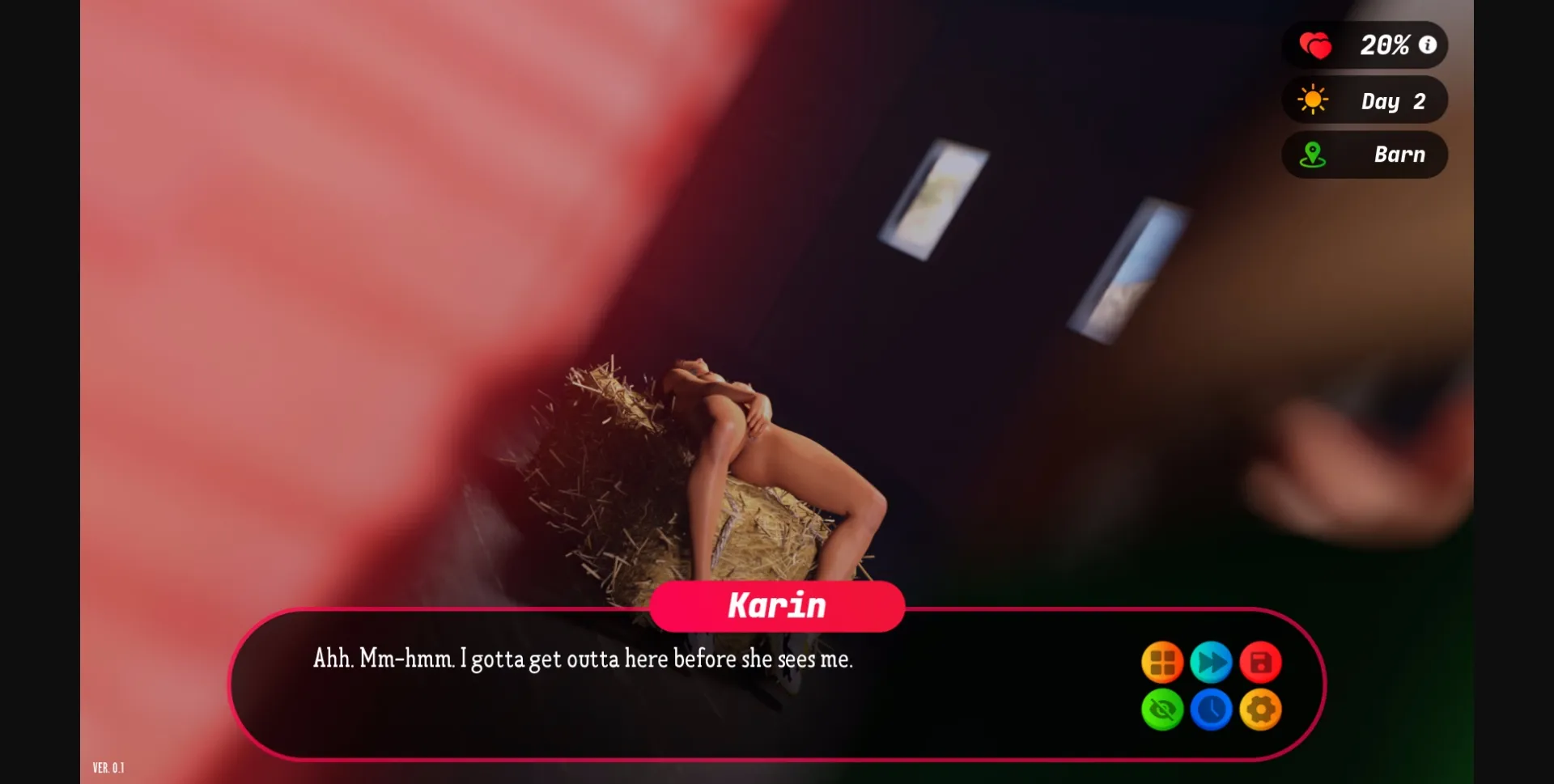 Ren'Py Abandoned Contact  Karin's Story [v0.1] [ezh] | Free Adult Games