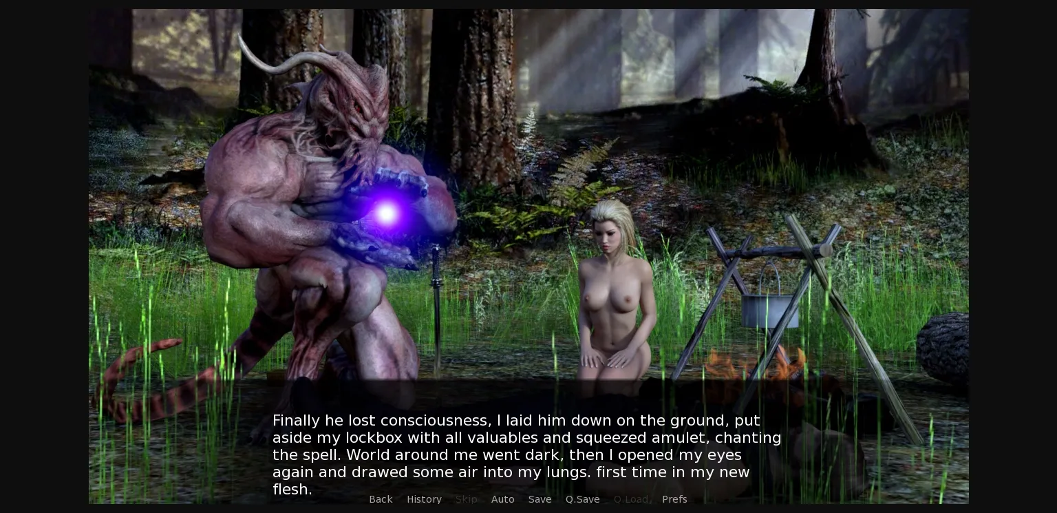 Ren'Py Abandoned Dark Influence  Stolen Fate [v0.01] [Crimson Vial Studio] | Free Adult Games