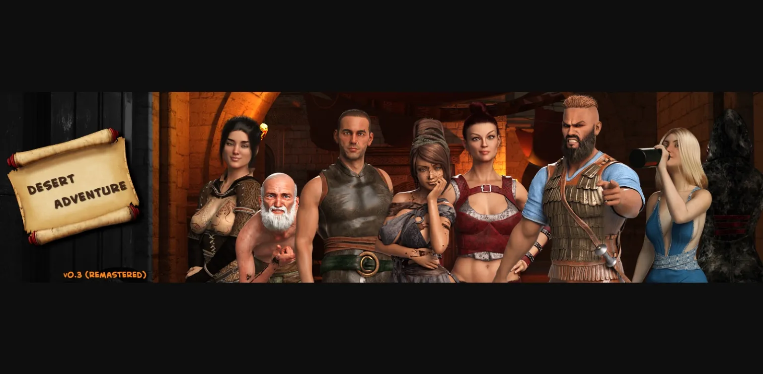 Ren'Py Abandoned Desert Adventure [v0.3.0 - remastered] [Grumpy Eagle] | Free Adult Games