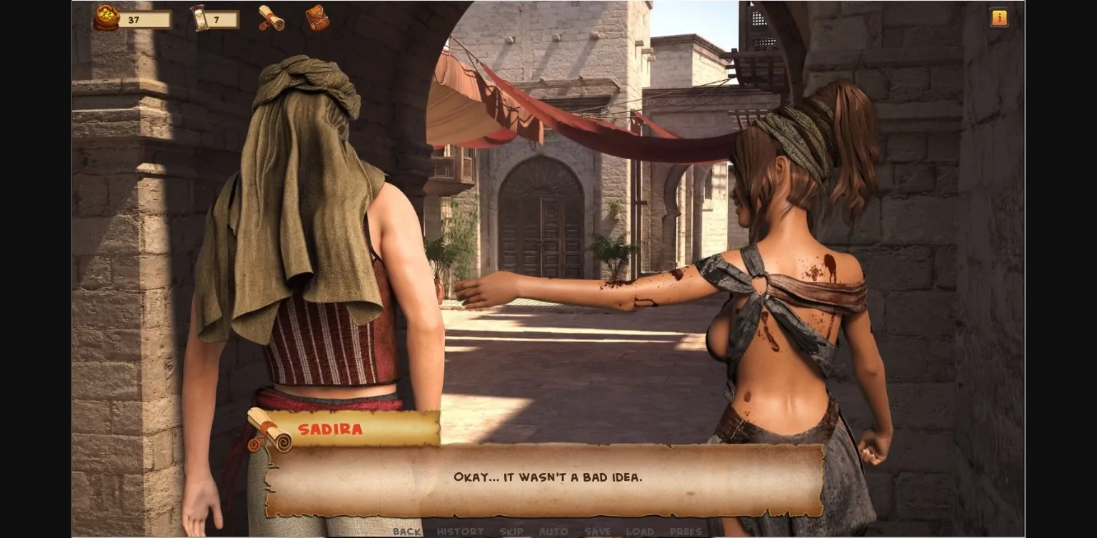 Ren'Py Abandoned Desert Adventure [v0.3.0 - remastered] [Grumpy Eagle] | Free Adult Games